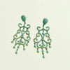 Dina Earrings - Turquoise Chandelier Earrings