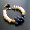 #2 Loretta II Bracelet - Sappires & Coin Pearls