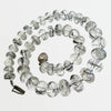 #3 Tessa Necklace - Tourmilated Quartz Polki Diamond Clasp Necklace