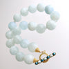 #1 Les Tresors de la Mer Necklace - Matte Aquamarine