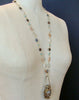 Multi-Colored Moonstone Palais Royal Grand Tour Scent Bottle With Seal - Luna Necklace