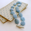 #5 Bree Necklace - Aquamarine Blue Topaz