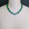 #6 Mayra Necklace - Maw Sit Sit Columbian Emerald Choker Necklace