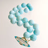 Naco Turquoise Choker Necklace Mother-of-Pearl Opal Inlay Toggle - Charlene III Necklace