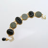 Venetian Glass Cameo Intaglio Bracelet Ancient Roman Coins - Roma Bracelet II