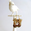 #3 Irielle IV Earrings - Ammonite Moss Aquamarine Citrine Topaz Zircon Hessonite