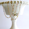 #2 Le Papillon III Necklace - 18k Gold Tourmaline Butterfly Necklace
