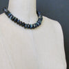 #7 Lyrica IV Necklace - Labradorite Inlay Abalone Pearl Clasp