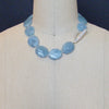 #7 Bree Necklace - Aquamarine Blue Topaz