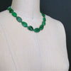 #5 Mayra Necklace - Maw Sit Sit Columbian Emerald Choker Necklace
