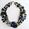 #2 Campbell II Necklace - Dumortierite Onyx