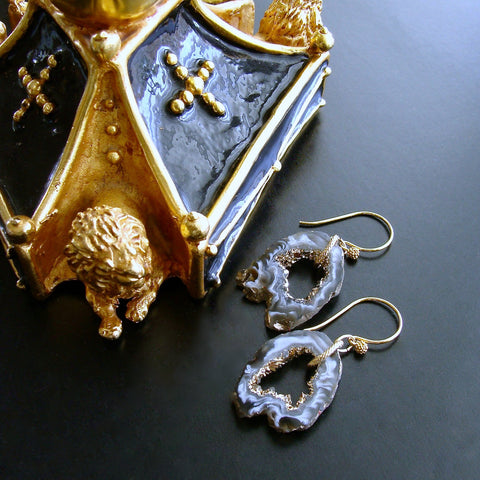 Geode Slices Earrings - Coco Earrings