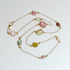 Tourmaline Stations Necklace - Tess Necklace