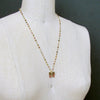 #5 Le Papillon IX Necklace - 18k Gold Tourmaline Butterfly Necklace