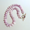 #1 Orianne Necklace - Orchid Kunzite Amethyst Inlay Toggle