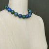 #7 Taylor Necklace Azurite Malachite Choker Necklace