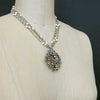 #8 Ianessa Necklace - Sterling Austro Hungarian Shell Seed Pearl Necklace
