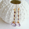 Ametrine Hearts Amethyst - Audrey Ametrine Duster Earrings