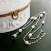Seed Pearl Baroque Pearl Mom Bell Necklace - Mom II Bell Necklace