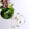 Tourmaline Stations Necklace - Tess Necklace