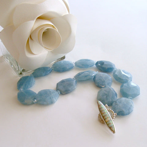 #3 Bree Necklace - Aquamarine Blue Topaz