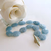 #3 Bree Necklace - Aquamarine Blue Topaz