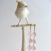 Triple Pink Afghan Tourmaline Cascading Hearts Earrings - Allison II Earrings