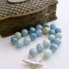 Aquamarine Prasiolite Opal MOP Choker Necklace - Brynn IV Necklace