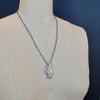 Sterling Silver Peace Dove Brooch Necklace - Dove Necklace