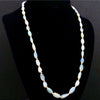 Graduated Welo Opal Nuggets Inlay Opal Toggle - Winnie Necklace