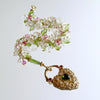 Rock Crystal Peridot Topaz Cluster Bracelet Padlock Heart - Posey Bracelet