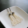 #4 Anais II Earrings - Pearl Tassel Earrings