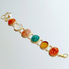 #1 Castelluccio Intaglio Cameo Bracelet - Venetian Glass Intaglios Cameos