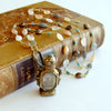 Multi-Colored Moonstone Palais Royal Grand Tour Scent Bottle With Seal - Luna Necklace