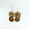 #1 Iriele V Earrings - Ammonite Citrine Topaz Labradorite