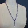 Lavender Moonstone Kunzite Pendant Necklace - Kirstyn Necklace
