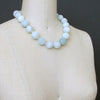 Matte Aquamarine Choker Necklace - Les Tresors de la Mer II Necklace