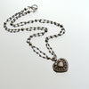 #3 Saint Esprit Paste Hear Locket Necklace Set