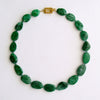 #1 Mayra Necklace - Maw Sit Sit Columbian Emerald Choker Necklace