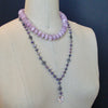 Orchid Kunzite Choker Necklace - Orianne IV Necklace