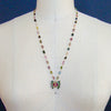 #5 Le Papillon V Necklace - Tourmaline 18k Gold Tourmaline Butterfly