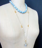 #11 Brezza Dolce III Necklace - Enamel Egg Vinaigrette Chalcedony Pearls