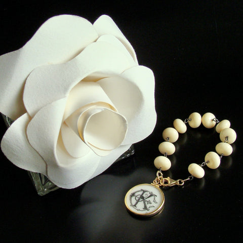 Custom Cipher Bracelet - Reserved for Elizabeth