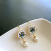 #4 Luciana Earrings - Floral Micro Mosaic Earrings