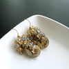 #3 Iriele V Earrings - Ammonite Citrine Topaz Labradorite