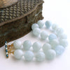 #5 Les Tresors de la Mer Necklace - Matte Aquamarine