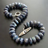 #4 Lyrica IV Necklace - Labradorite Inlay Abalone Pearl Clasp