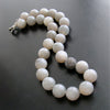 #3 Harper Choker Necklace - Gray Monstone Natural Topaz