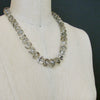 #11 Tessa Necklace - Tourmilated Quartz Polki Diamond Clasp Necklace