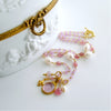 #2 Peu d’Abelle III Necklace - Bee Intaglio Pendant Orchid Chalcedony Pink Sapphires